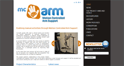 Desktop Screenshot of mcarm.eu
